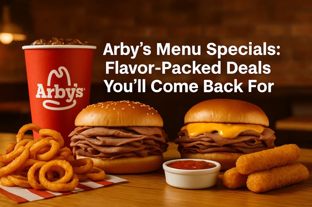 Arby’s Menu Specials